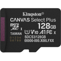 Карта пам'яті Kingston MicroSDXC 128GB UHS-I Class 10 Canvas Select Plus (SDCS3/128GBSP)