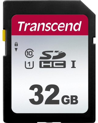 Карта пам'яті Transcend SDHC 32GB C10 UHS-I U1 R95/W45 MB/s (TS32GSDC300S)