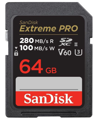 Карта пам'яті SANDISK SDXC 64GB UHS-II SDSDXEP-064G-GN4IN