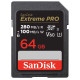 Карта пам'яті SANDISK SDXC 64GB UHS-II SDSDXEP-064G-GN4IN