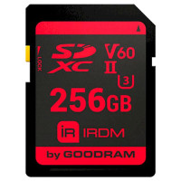 Карта пам'яті GoodRAM 256Gb IRDM SDXC V60 UHS-II U3 (IR-S6B0-2560R11)