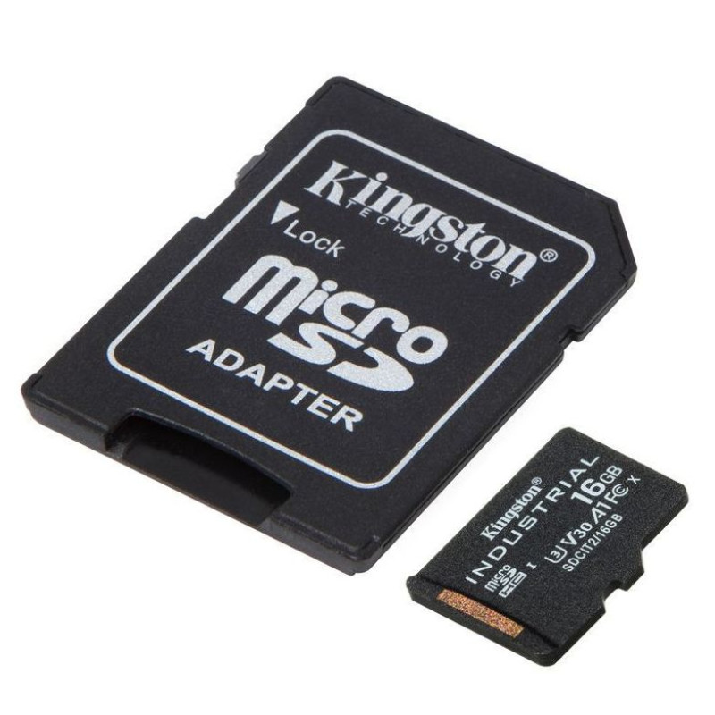 Карта пам'яті Kingston 16GB microSDHC class 10 UHS-I V30 A1 (SDCIT2/16GB)