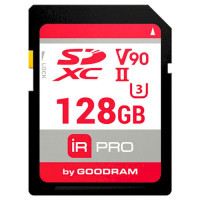 Карта пам'яті GoodRAM 128Gb IRDM PRO SDXC V90 UHS-II U3 (IRP-S9B0-1280R11)