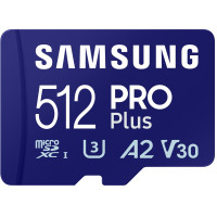 Карта пам'яті Samsung PRO Plus microSDXC UHS-I 512GB Class 10 + Reader 2023 (MB-MD512SB/WW)