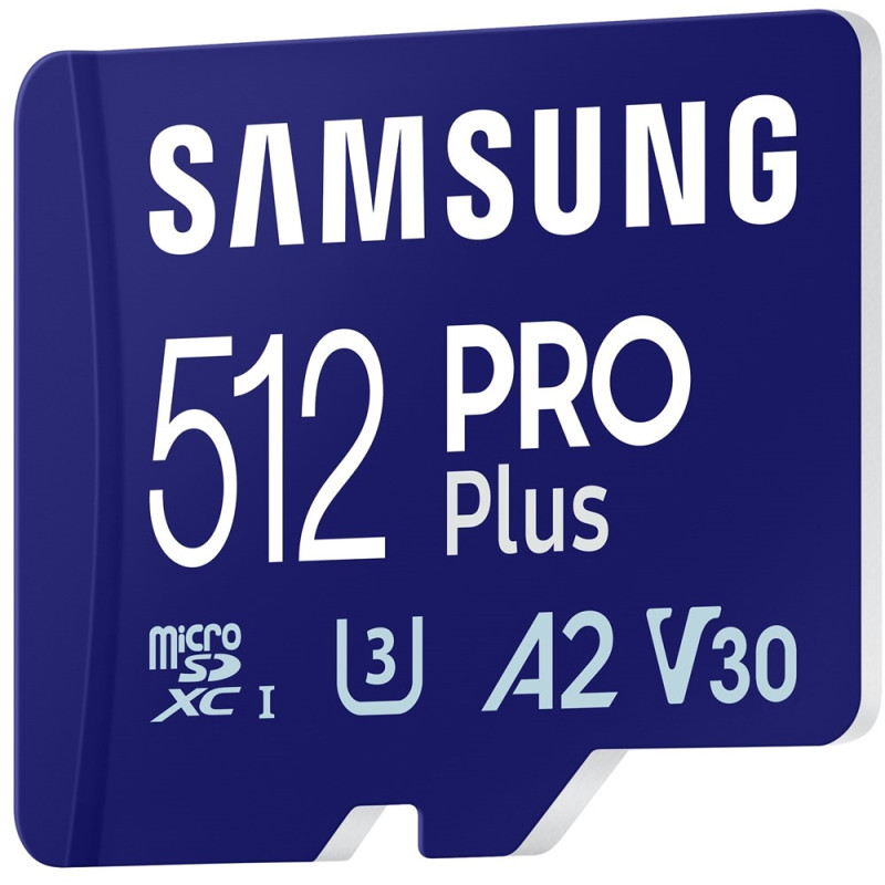 Карта пам'яті Samsung PRO Plus microSDXC UHS-I 512GB Class 10 + Reader 2023 (MB-MD512SB/WW)