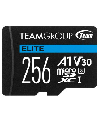 Карта пам'яті Team MicroSDXC 256GB UHS-I/U3 Class 10 Elite (TEAUSDX256GIV30A103)