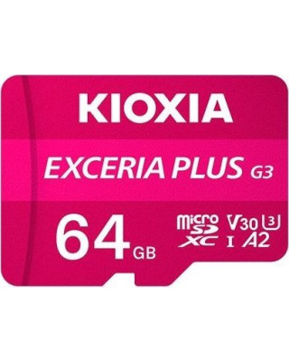 Карта пам’яті Kioxia 64 GB microSDXC Exceria Plus G3 (LMPL3M064GG2) 