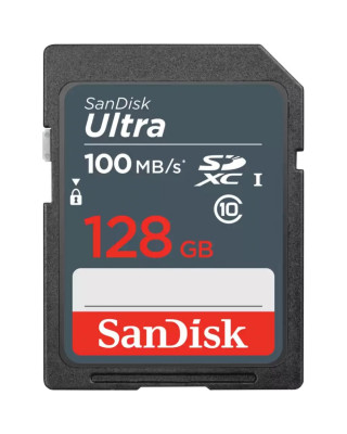 Карта пам'яті SanDisk 128GB SDXC class 10 UHS-1 (SDSDUNR-128G-GN3IN)