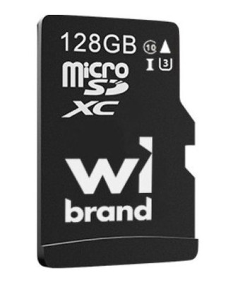 Карта пам'яті Wibrand 128GB mictoSD class 10 UHS-I U3 (WICDHU3/128GB)
