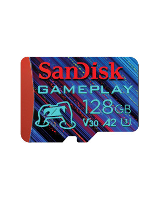 Карта пам'яті SanDisk 128 GB microSDXC GamePlay (SDSQXAA-128G-GN6XN)