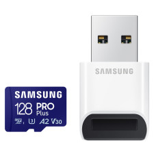 Карта пам'яті Samsung Pro Plus U-3 V30 128GB micro SDXC (MB-MD128SB/WW)