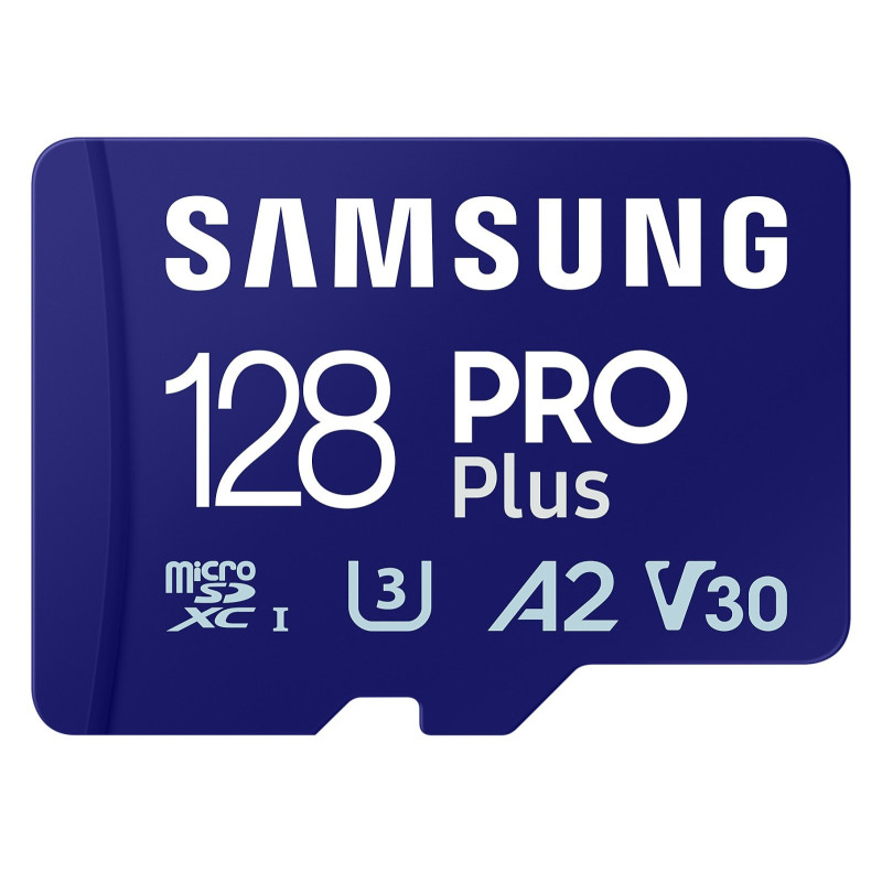 Карта пам'яті Samsung Pro Plus U-3 V30 128GB micro SDXC (MB-MD128SB/WW)
