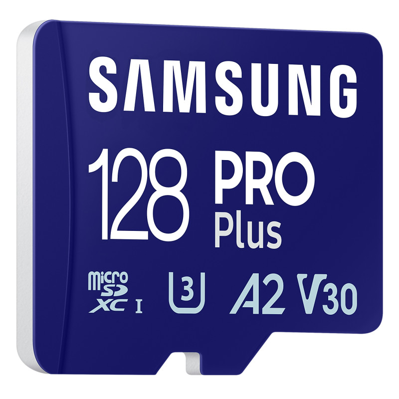 Карта пам'яті Samsung Pro Plus U-3 V30 128GB micro SDXC (MB-MD128SB/WW)