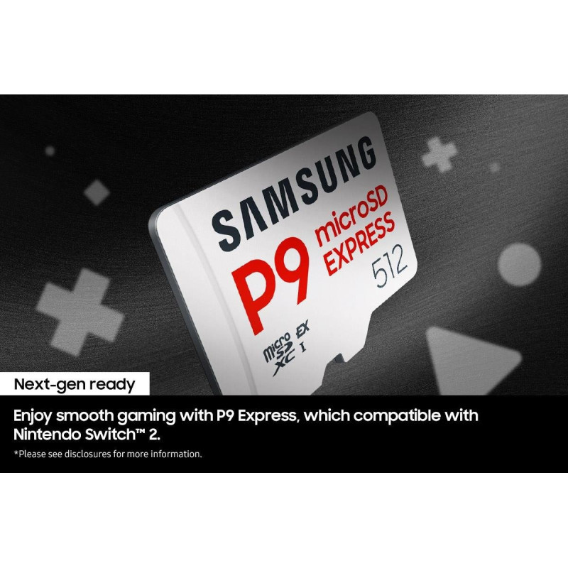Карта пам'яті Samsung 512 GB microSDXC P9 Express (MB-MK512T)