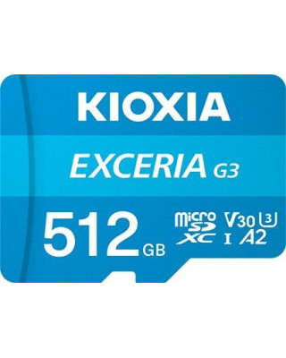 Карта пам'яті Kioxia 512 GB microSDXC Exceria G3 (LMEX3L512GG2)