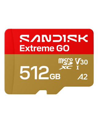 Карта пам'яті SanDisk 512 GB microSDXC Extreme GO (SDSQXGN-512G-GN6MN)