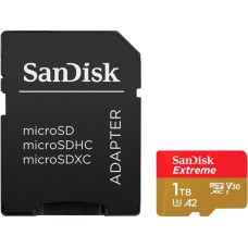 Карта пам'яті SanDisk 1TB microSD class 10 UHS-I U3 V30 Extreme (SDSQXAV-1T00-GN6MA)