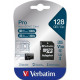 Карта пам'яті Verbatim 128GB microSDXC class 10 UHS-III PRO (47044)