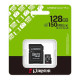 Карта пам'яті Kingston 128GB microSDXC class 10 UHS-I U3 V30 A1 Canvas Select Plus (SDCS3/128GB)