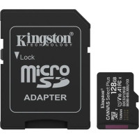Карта пам'яті Kingston 128GB microSDXC class 10 UHS-I U3 V30 A1 Canvas Select Plus (SDCS3/128GB)