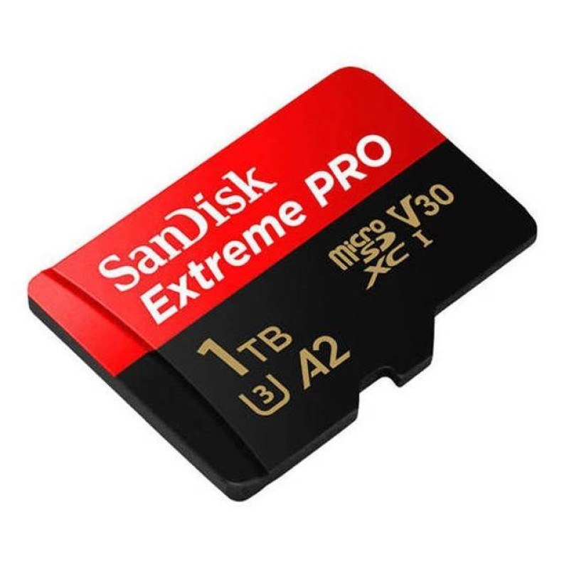 Карта пам'яті SanDisk 1 TB microSDXC UHS-I U3 Extreme Pro+SD Adapter (SDSQXCD-1T00-GN6MA)