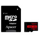 Карта пам'яті Apacer MicroSDHC 32GB UHS-I Class 10 + SD adapter (AP32GMCSH10UB-R)