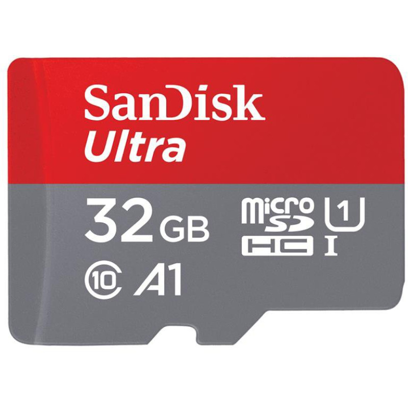 Карта пам'яті SanDisk 32GB microSDHC class 10 UHS-I A1 (SDSQUA4-032G-GN6IA)