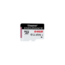 Карта пам'яті Kingston 64GB microSDXC class 10 UHS-I U1 A1 High Endurance (SDCE/64GB)