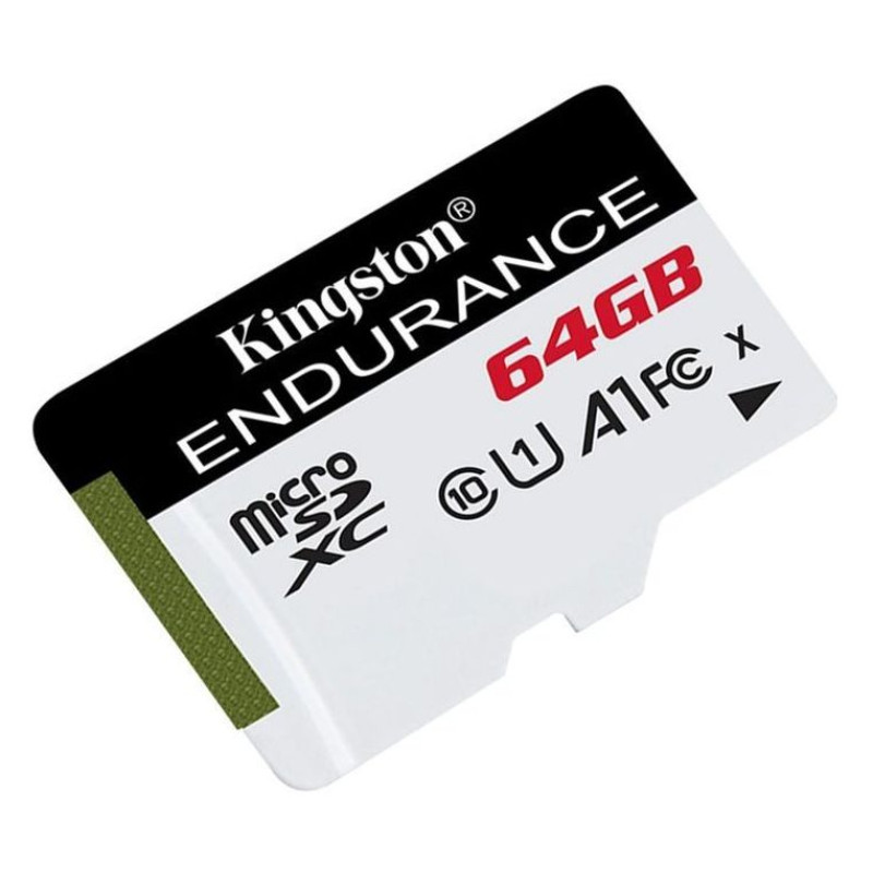 Карта пам'яті Kingston 64GB microSDXC class 10 UHS-I U1 A1 High Endurance (SDCE/64GB)