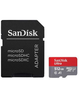 Карта пам'яті SanDisk 512GB microSDXC class 10 UHS-I Ultra (SDSQUAC-512G-GN6MA)