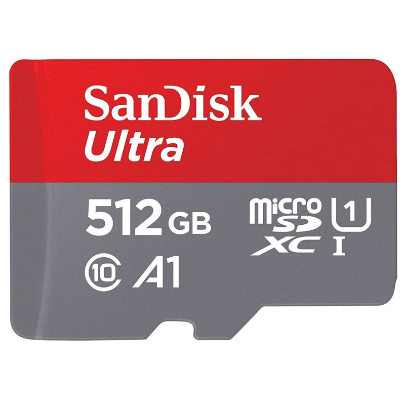Карта пам'яті SanDisk 512GB microSDXC class 10 UHS-I Ultra (SDSQUAC-512G-GN6MA)