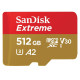 Карта пам'яті SanDisk microSD 512GB C10 UHS-I U3 Extreme V30 + SD (SDSQXAV-512G-GN6MA)