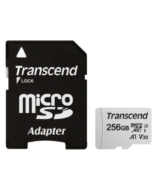 Карта пам'яті Transcend 256GB microSDXC class 10 UHS-I (TS256GUSD300S-A)