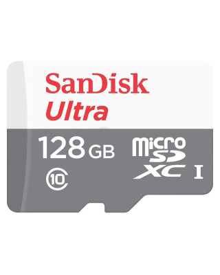 Карта пам'яті SanDisk 128GB microSDHC class 10 UHS-I Ultra (SDSQUNR-128G-GN3MA)