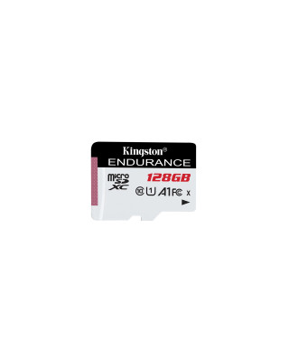 Карта пам'яті Kingston 128GB microSDXC class 10 UHS-I U1 A1 High Endurance (SDCE/128GB)