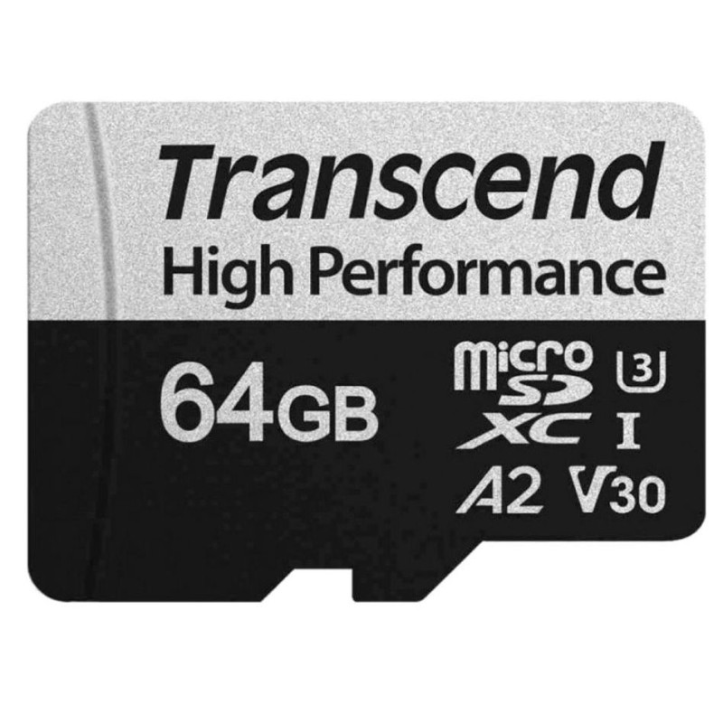 Карта пам'яті Transcend MicroSDXC 64GB UHS-I/U3 Class 10 340S + SD-адаптер (TS64GUSD340S)