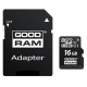 Карта пам'яті Goodram MicroSDHC 16GB UHS-I Class 10 + SD-adapter (M1AA-0160R12)