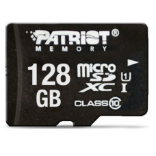 Карта пам'яті Patriot 128GB microSDXC class 10 UHS-I LX (PSF128GMCSDXC10)