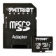 Карта пам'яті Patriot 128GB microSDXC class 10 UHS-I LX (PSF128GMCSDXC10)