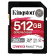Карта пам'яті Kingston SDXC 512GB Canvas React Plus Class 10 UHS-II U3 V60 (SDR2V6/512GB)