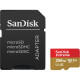 Карта пам'яті SanDisk microSD 256GB C10 UHS-I U3 R190/W130MB/s Extreme V30 + SD (SDSQXAV-256G-GN6MA)