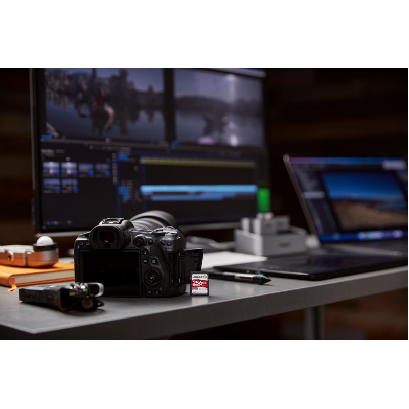 Карта пам'яті Kingston 256 GB SDXC Class 10 UHS-II U3 Canvas React Plus (SDR2/256GB)