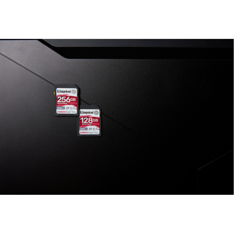 Карта пам'яті Kingston 256 GB SDXC Class 10 UHS-II U3 Canvas React Plus (SDR2/256GB)