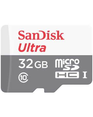 Карта пам'яті SanDisk 32GB microSD class 10 Ultra Light (SDSQUNR-032G-GN3MN)