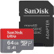Карта пам'яті SanDisk 64GB microSD Class 10 A1 R-140 (SDSQUAB-064G-GN6IA)