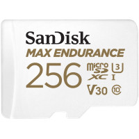 Карта пам'яті SanDisk 256GB microSD class 10 UHS-I U3 V30 High Endurance (SDSQQVR-256G-GN6IA)