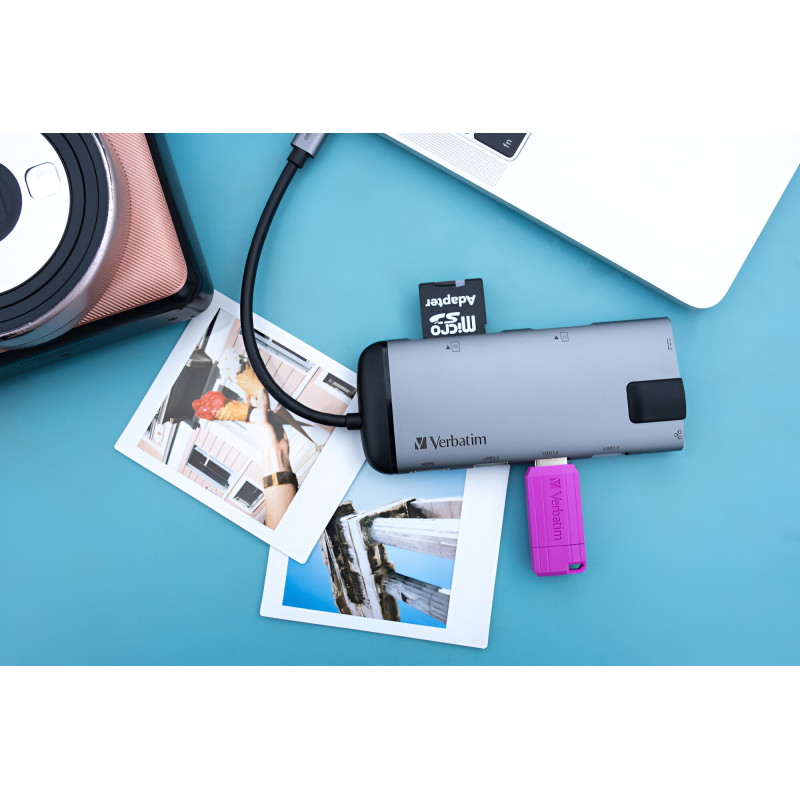 Карта пам'яті Verbatim 64GB microSDXC class 10 UHS-III PRO (47042)