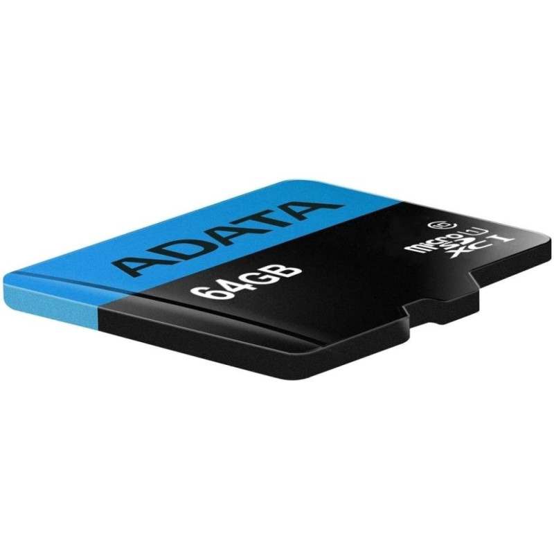 Карта пам'яті ADATA 64GB microSD class 10 UHS-I A1 Premier (AUSDX64GUICL10A1-RA1)