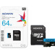 Карта пам'яті ADATA 64GB microSD class 10 UHS-I A1 Premier (AUSDX64GUICL10A1-RA1)