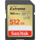 Карта пам'яті SanDisk 512GB SD class 10 UHS-I U3 V30 Extreme (SDSDXVV-512G-GNCIN)